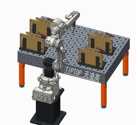 機(jī)器人焊接平板